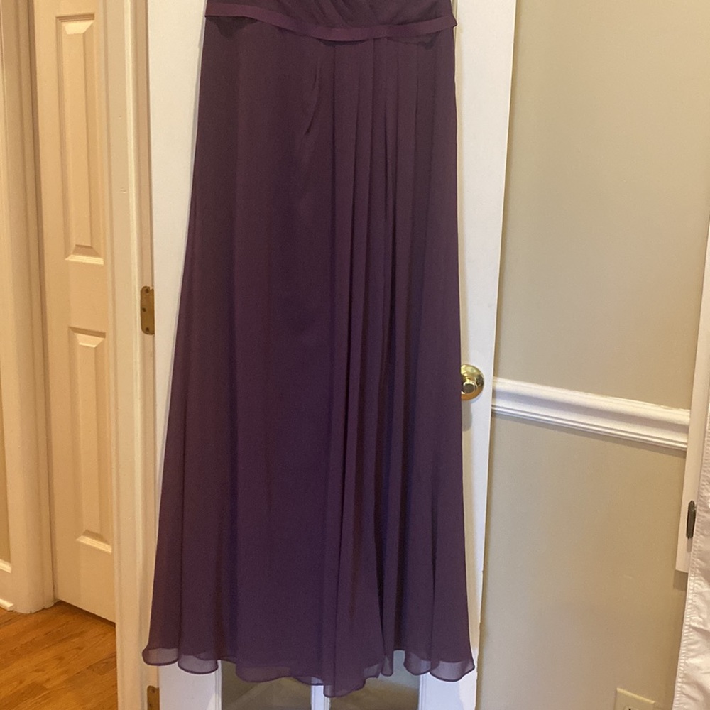 COPY - Plum Bridesmaid David's bridal size 14 nwt plum - Picture 3 of 10